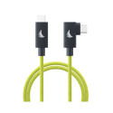 Angelbird Cable I USB-C 4.0 I Solid Flex Cable Right-Angle I Lime I 1 m