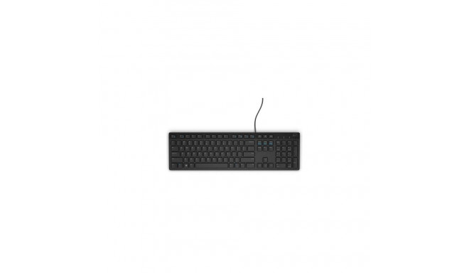 DELL WIRED KEYBOARD - KB216 - PAN-NORDIC (QWERTY) - BLACK