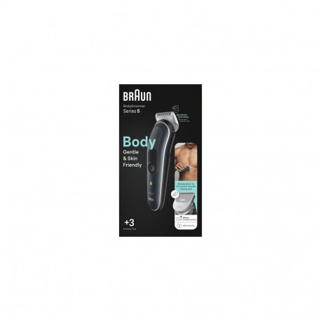 Braun BodyGroomer Body groomer 5 BG5350, with SkinShield technology and 2 attachments