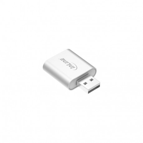 InLine USB Audio sound card, aluminum case