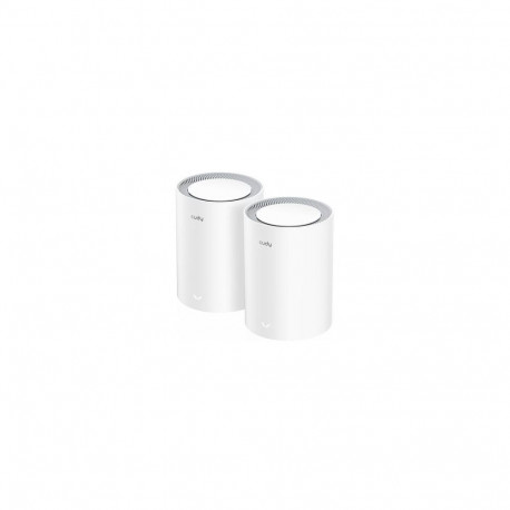Cudy M3000 2-PACK mesh wi-fi system Dual-band (2.4 GHz / 5 GHz) Wi-Fi 6 (802.11ax) Grey, White 1 Int
