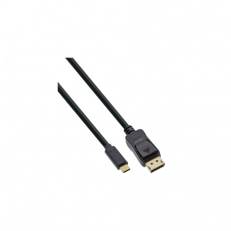 InLine USB Display Cable, USB-C male to DisplayPort male, 5m