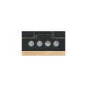 Bosch Serie 4 PNP6B6K40 hob Black Built-in 59 cm Gas 4 zone(s)