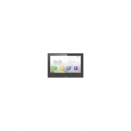 Hikvision DS-KH6351-WTE1(O-STD) video intercom system 17.8 cm (7") Black