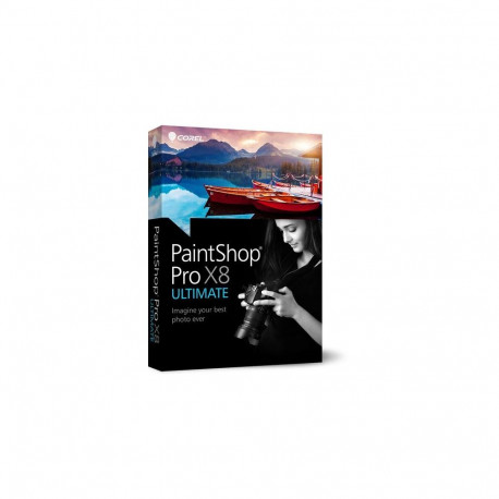 Corel PaintShop Pro X8 Ultimate 1 license(s) Electronic Software Download (ESD) German