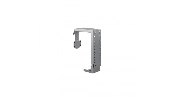 Deltaco SH-40 CPU holder Wall-mounted CPU holder Silver