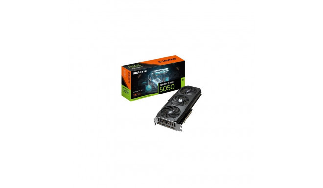 GIGABYTE GeForce RTX 5050 GAMING OC 8G Graphics Card - 8GB GDDR6, 128bit, PCI-E 5.0, 2632MHz Core Cl