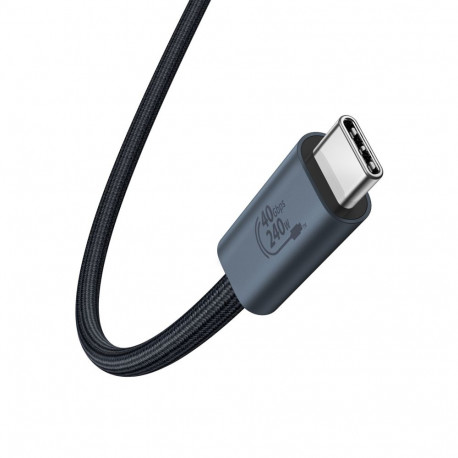 USB-C to USB-C Cable Baseus Flash Series II, 240W, 1m, Black P10311803111-00