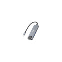 Equip 5 in 1 Multifunctional Adapter, 2.5GbE, USB-A x 2, USB-C x 1, USB-C , 100W USB PD