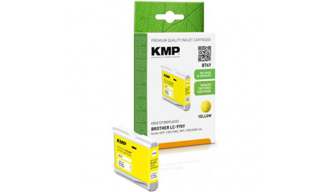 KMP B76Y ink cartridge 1 pc(s) Compatible Yellow
