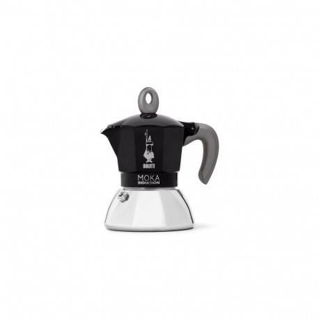 Bialetti Moka Induction Moka pot 0.4 L Black, Silver