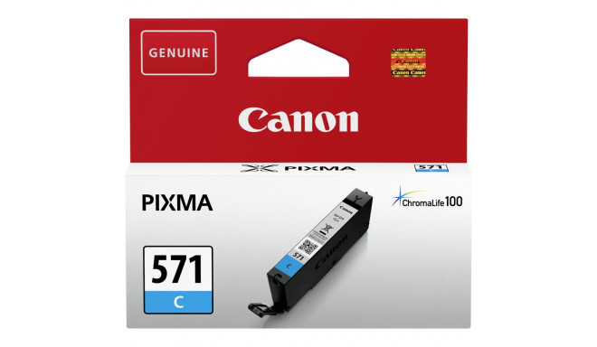 Canon Ink CLI-571C CLI571C tsüaan (0386C001)