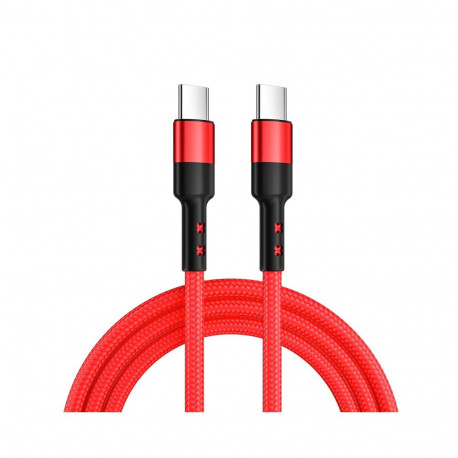 Caruba USB C to USB C 60W Cable 3 Meter Red