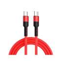 Caruba USB C to USB C 60W Cable 3 Meter Red