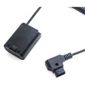 Caruba Sony NP FZ100 Full Decoding Dummy Batterij + D TAP (veer kabel)