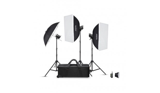 Godox MS200V D Trio Studio Flash Kit