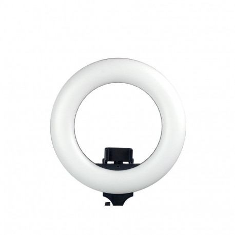 Caruba Round Vlogger 12 inch LED Set met Tas Zwart