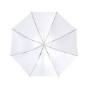 Caruba Flitsparaplu Transparant Wit 80cm