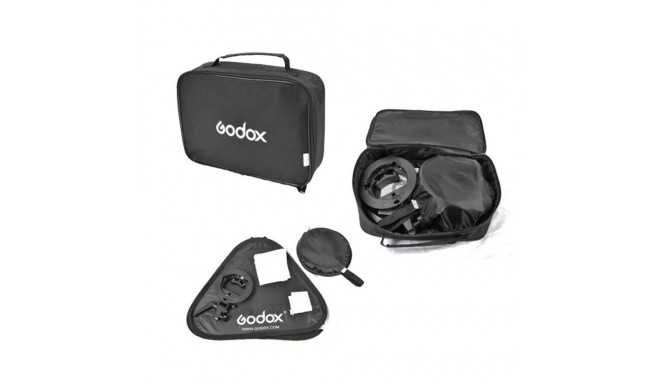 Godox S type Bracket Bowens + Softbox 80x80cm + Grid