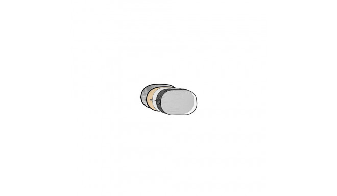 Godox 5 in 1 Soft Gold, Zilver, Zwart, Wit, Transparant Reflector disc 100x150cm