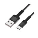 Caruba USB A to USB C 60W Cable 1 Meter Black
