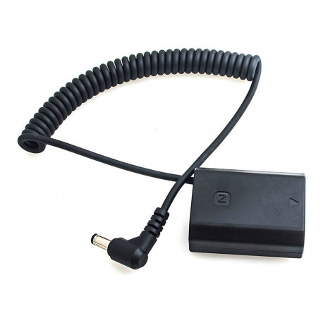 Caruba Sony NP FZ100 Full Decoding Dummy Batterij (veerkabel)