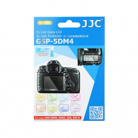 JJC GSP 5DM4 screenprotector van optisch glas
