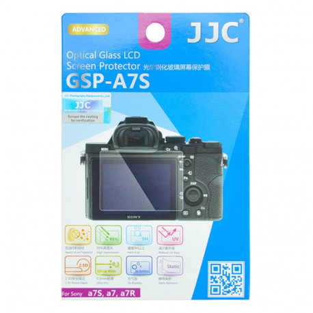 JJC GSP A7S / A7R / A7 screenprotector van optisch glas