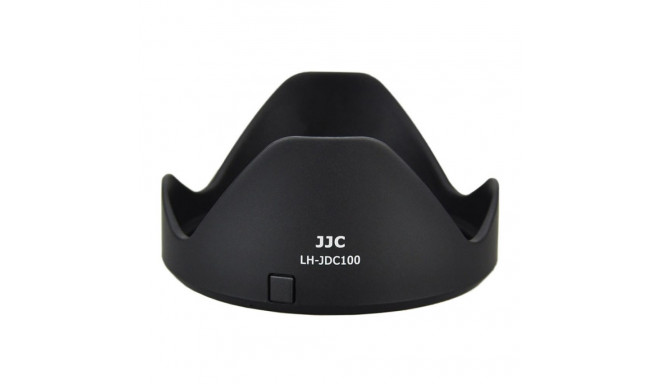 JJC LH JDC100 zonnekap (Canon LH DC100 + Canon FA DC67B filter adapter ring)
