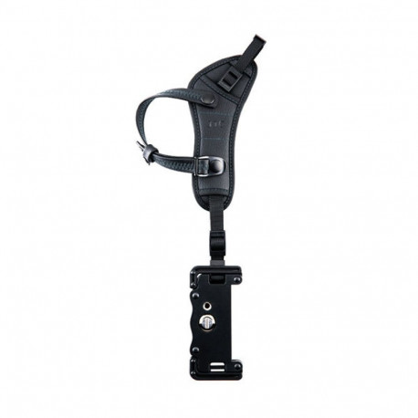 JJC HS PRO1P handgreep riem (incl snelkoppeling U Plate voor Video) Zwart