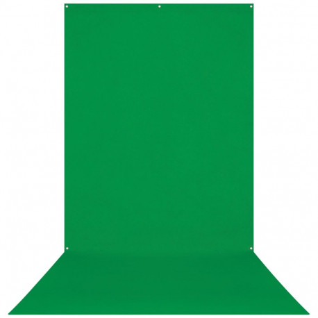 Westcott X Drop Wrinkle Resistant Backdrop Green Screen Sweep (5' x 12')