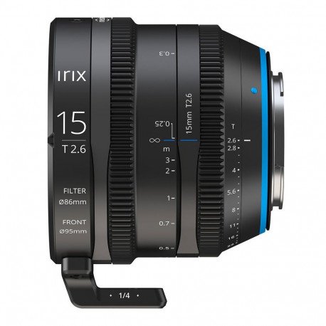 Irix Cine 15mm T2.6 objektiiv Sony E (Metric)