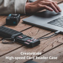 PGYTECH CreateMate High speed Card Reader Case Black