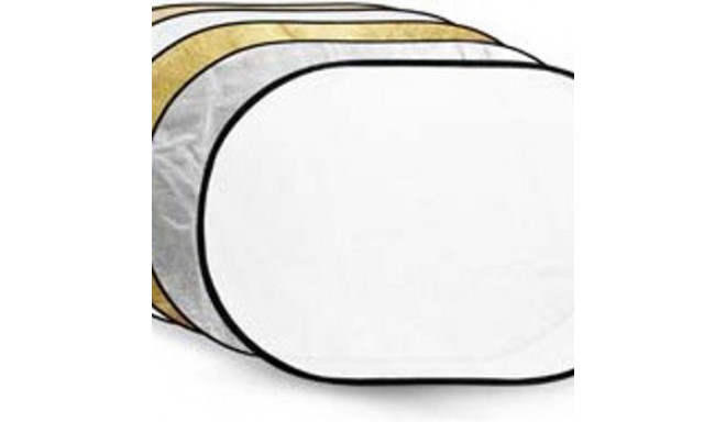 Caruba 5 in 1 Goud, Zilver, Zonnegeel, Wit, Transparant 150 x 200cm