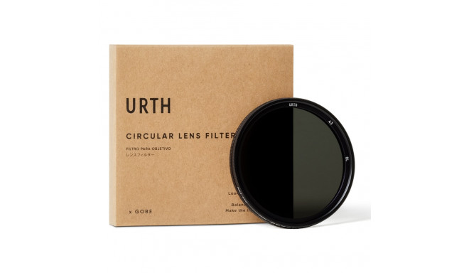 Urth 43mm ND2 400 (1 8.6 Stop) Variable ND Lens Filter