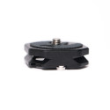 3 Legged Thing QR OCTA Plate 38x38mm Arca Compatible QR Plate, Black
