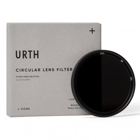Urth 58mm ND8 128 (3 7 Stop) Variable ND Lens Filter (Plus+)