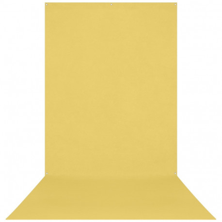 Westcott X Drop Wrinkle Resistant Backdrop Kanarie Geel Sweep (5' x 12')