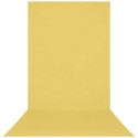 Westcott X Drop Wrinkle Resistant Backdrop Kanarie Geel Sweep (5' x 12')