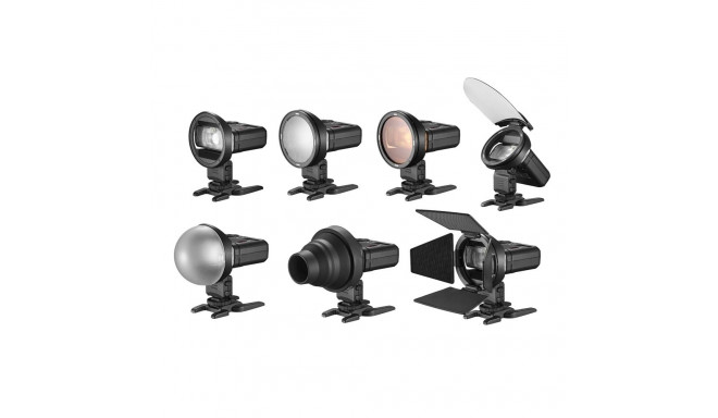 Godox Speedlite MF CB Head Converter (From Square to Round)