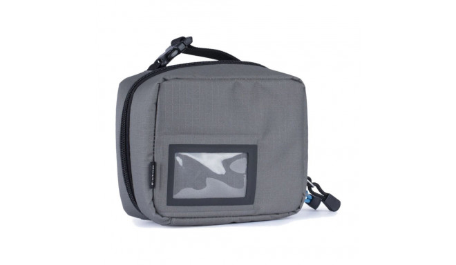 F Stop Filter Case (Grey) Black Zipper