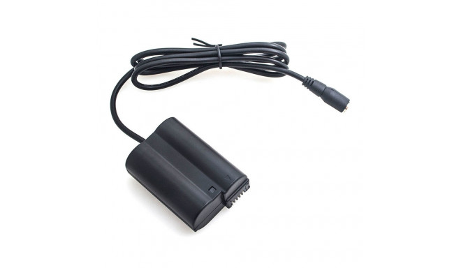 Caruba Nikon EN EL15 Full Decoding Dummy Batterij (rechte kabel)