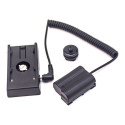 Caruba Nikon EN EL15 Full Decoding Dummy Battery + F970 Batterijhuls (veer kabel)