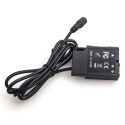 Caruba Nikon EN EL14 Full Decoding Dummy Batterij (rechte kabel)