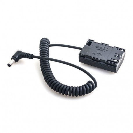 Caruba Canon LP E6 Full Decoding Dummy Batterij (veerkabel)
