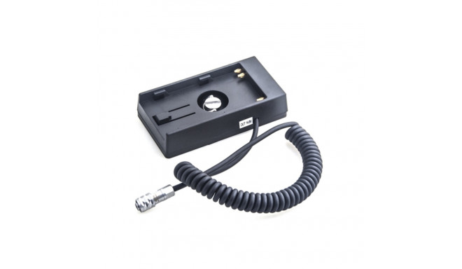 Caruba BMPCC 4K Stroomkabel met U60 Batterij Adapter (veer kabel)