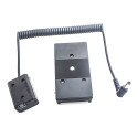 Caruba Sony NP FW50 Full Decoding Dummy Batterij + F970 Batterij Gusset (veer kabel)