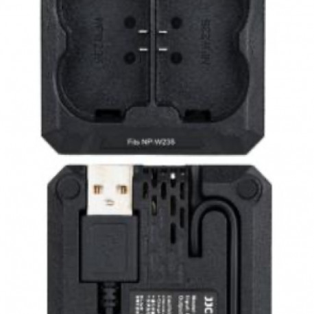 JJC Fuji DCH NPW235 USB Dual Battery Charger