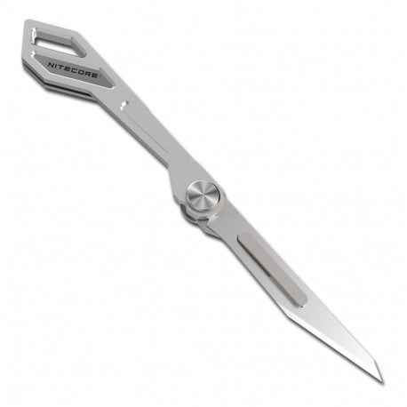 Nitecore NTK05 ultracompact titanium sleutelhangermes