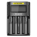 Nitecore UMS4 4 x Penlite Pro Lader (AA/AAA) met indicator
